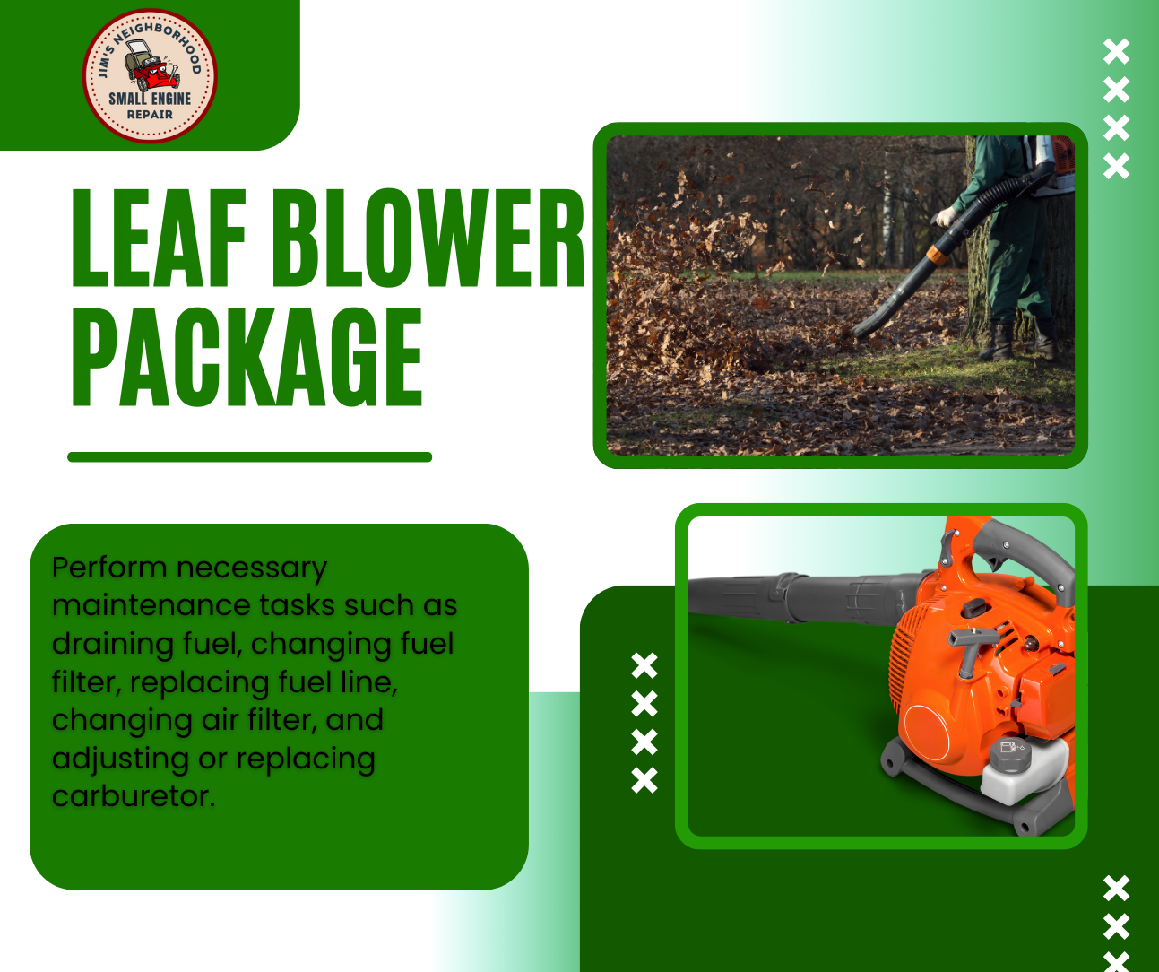 Leaf Blower Package