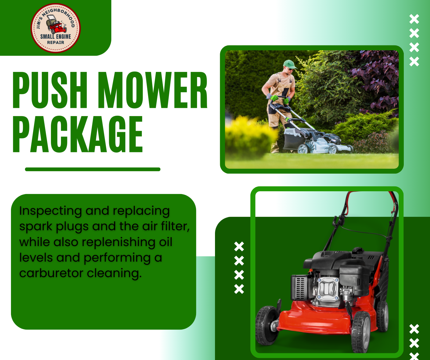 Push Mower Package