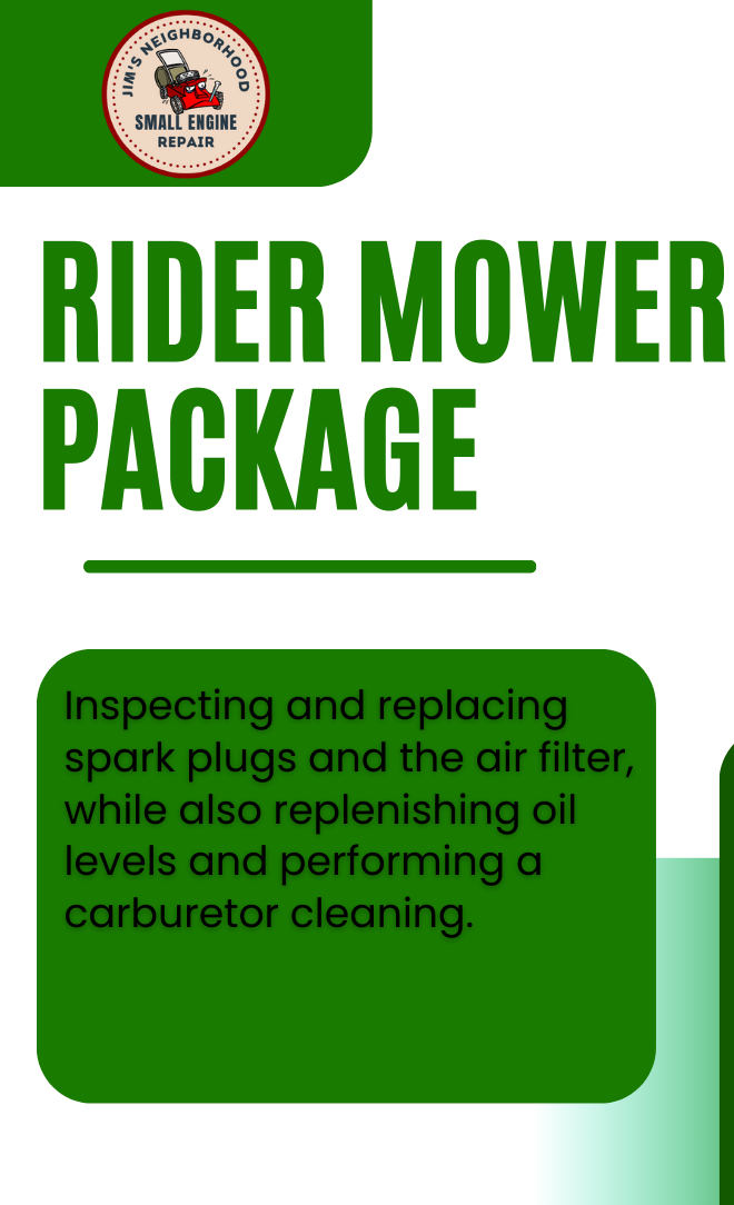 Rider Mower Pkg